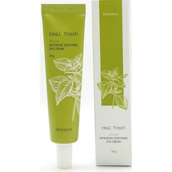Deoproce Real Fresh Vegan Intensive Soothing Eye Cream интенсивный успокаивающий крем для глаз