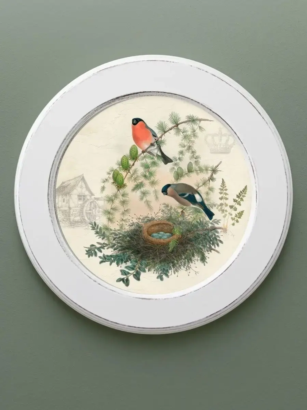 Картина на стену интерьерная на холсте 27 см