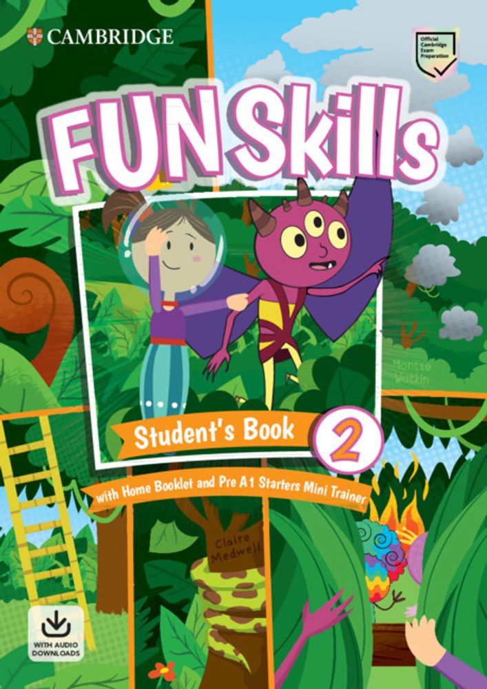 Fun Skills 2 Starters Student&#39;s Book with Home Booklet and Mini Trainer with Downloadable Audio