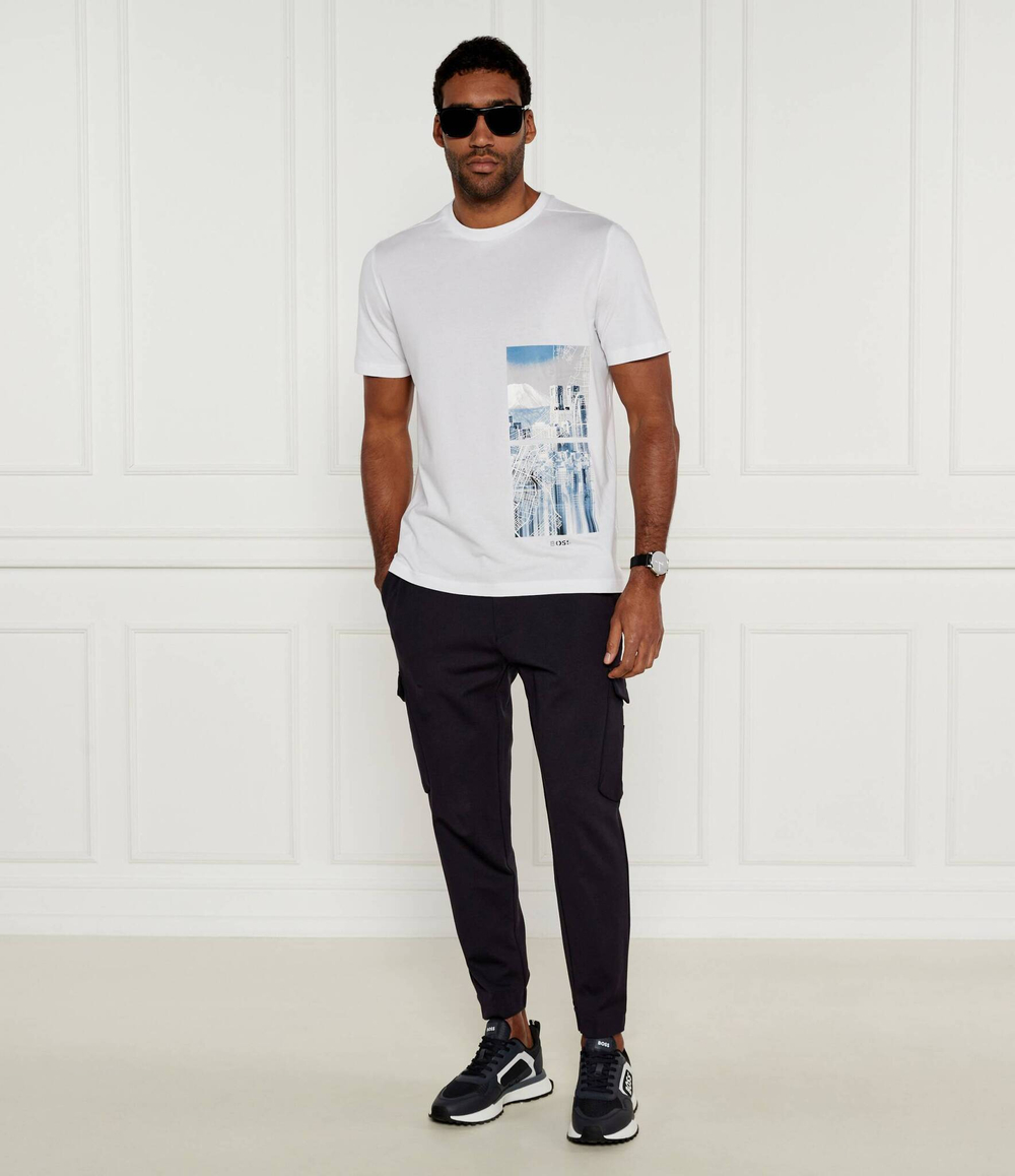 Футболка Tee 4 BOSS GREEN - белый(50532427)