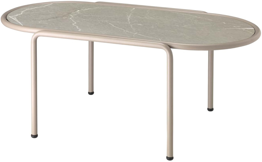 Столик кофейный металлический Scab Design Dress Code, тортора, камень