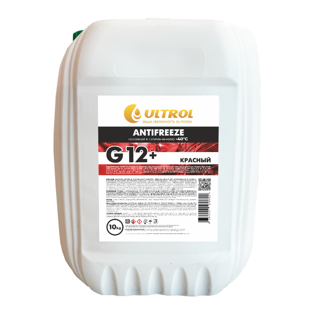 Антифриз красный ULTROL G12+ -40
