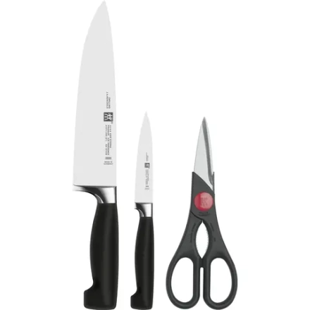 Zwilling Набор из 2 ножей Four Star + ножницы EAN 4009839185076