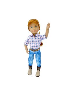 Кукла Kruselings Хлоя ковбой 23см (0126870)