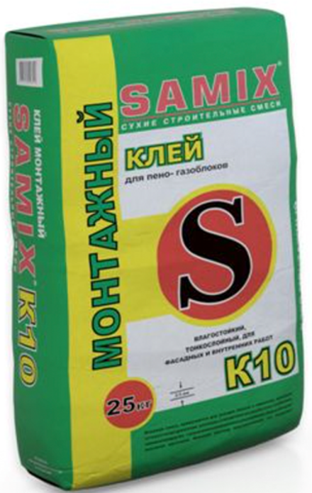 522 Монтажный клей для пено-газоблока