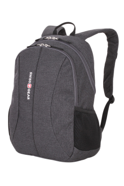 Стильный качественный с гарантией швейцарский городской серый рюкзак 33х16х45 см (23 л) с системой поддержки спины SWISSGEAR SA5639424408