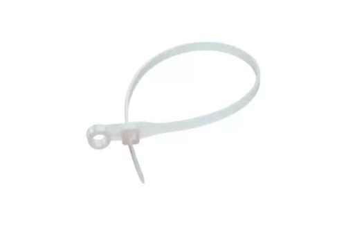 Хомут нейлоновый 3х200мм с монтажным отверстием, упаковка 100шт