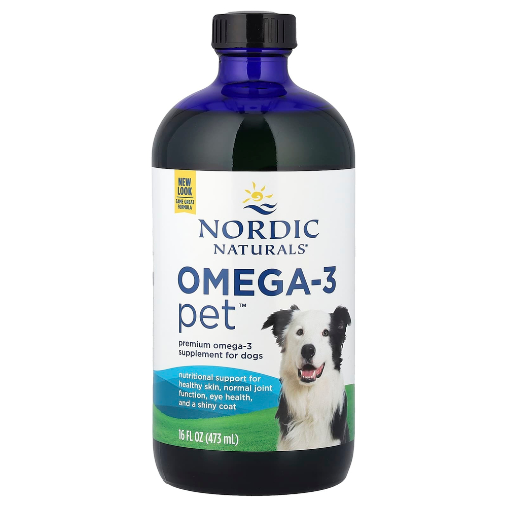 Nordic Naturals, Omega-3 Pet™, для собак, 473 мл (16 жидк. унций)