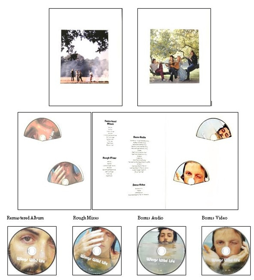 Paul McCartney & Wings / Wild Life (Deluxe Edition)(3CD+DVD)