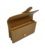 Кожаная сумка-мессенджер love one classic Pinko - оливковый(100053 A0F1)