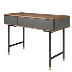 Консоль с ящиками Angel Cerda 7171, темно-серый, орех