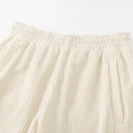 Брюки Ymkashix велюровые Stripe track белые