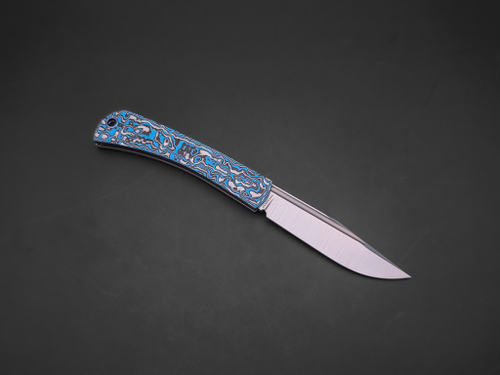 Складной нож Slip Joint [Magnacut Blue Carbon]