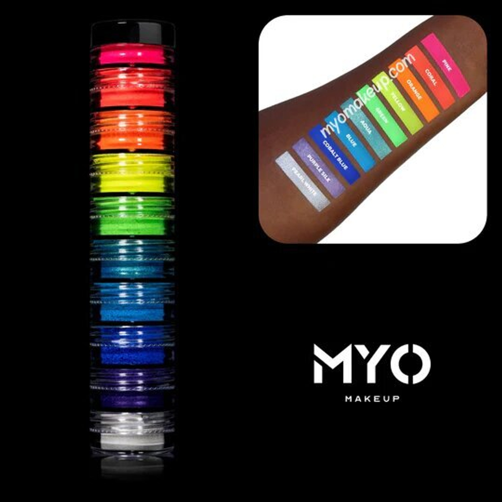 MYO All Ultra Bright Matte Eyeshadow 10 Pigment Set