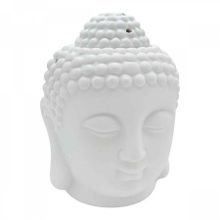 Аромалампа Белый Будда 13 см керамика