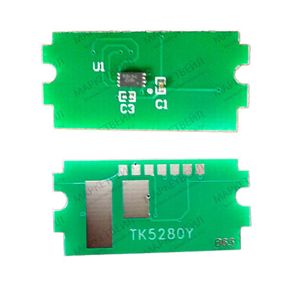 Чип для картриджа Kyocera Ecosys P6235cdn/M6235cidn/M6635cidn (TK-5280Y) Yellow, 22K ELP