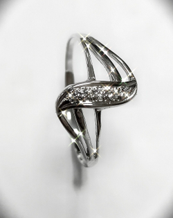 Кольцо серебро Эстерелла