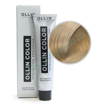 Крем краска для волос перманентная Ollin Color «Блондин пепельный» 9/1