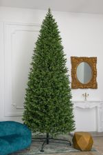 большая новогодняя елка люкс "Торжественная" литая хвоя