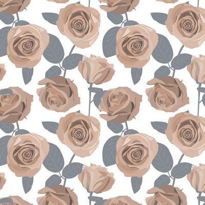 Серо-коричневые розы.