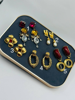 Серьги Yves Saint Laurent