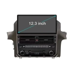 Магнитола для Lexus GX460 2009-2019 - Carmedia BNR-16GXMEG12 монитор 12.3" на Android 13, 8ГБ+128ГБ, 4G SIM-слот, CarPlay