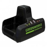 Быстрое зарядное устройство для 2-х аккумуляторов Greenworks G82C2, 2939007,82v