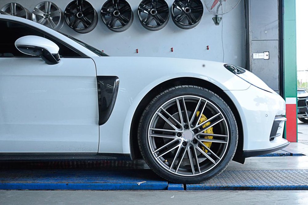 Карбоновые воздуховоды передних крыльев для Porsche Panamera 971 GTS / Turbo S 2016–2020
