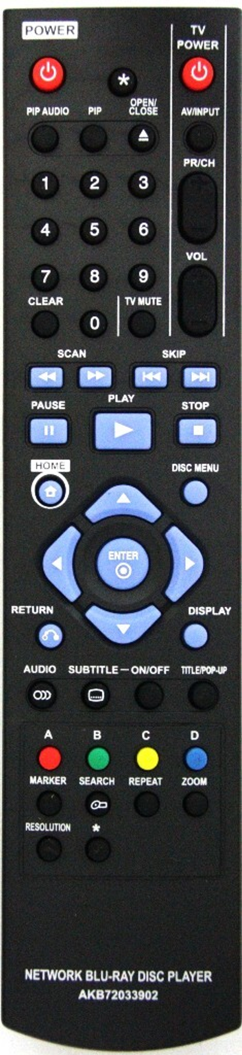 Пульт для LG AKB72033902