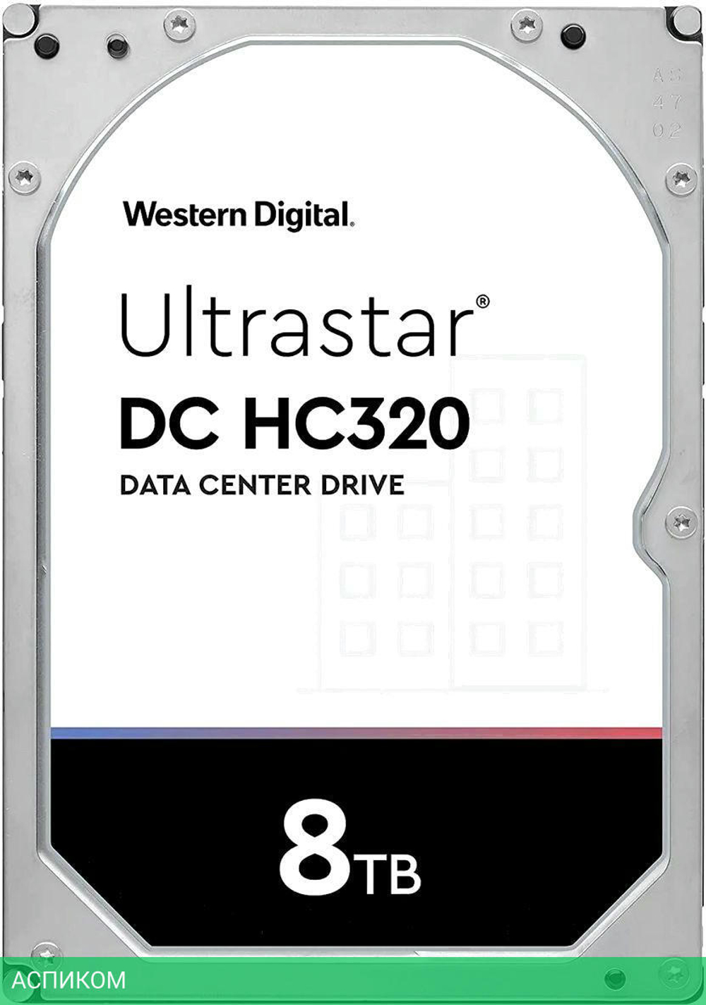 Жесткий диск WD Ultrastar 8TB DC HC320 (0B36452)