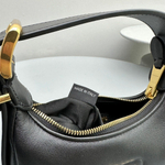 Leather Hobo Bag 17 cm