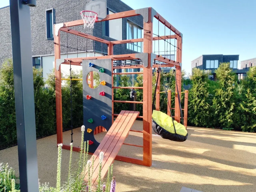 Детская площадка Савушка КУБ-1 (махагон)