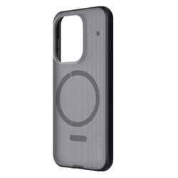 Чехол серый тонированный c MagSafe для OnePlus 15, серия Super Frosted Shield Pro Magnetic (Clear version) от Nillkin