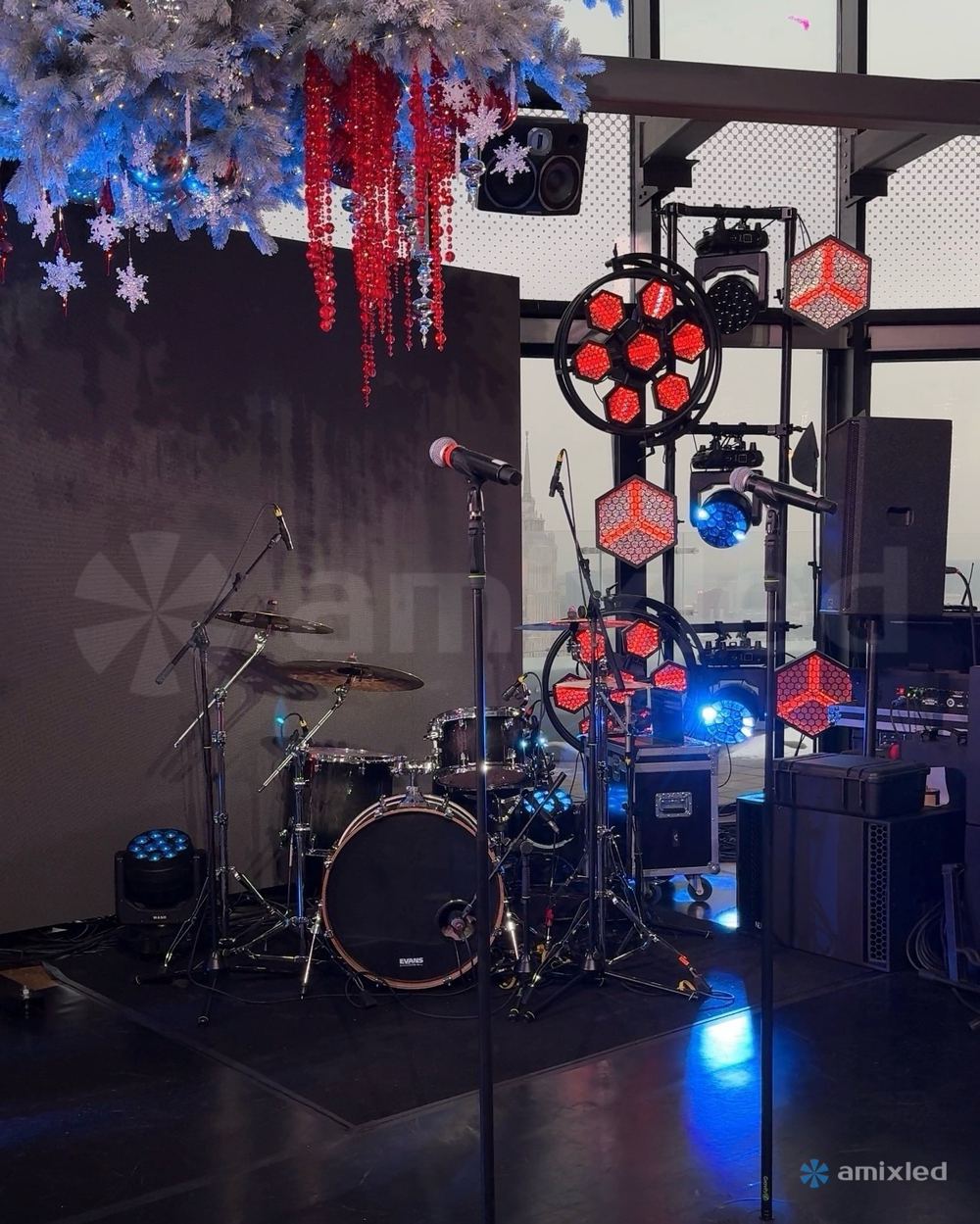 Световой прибор Amixled P1 RETRO LIGHT