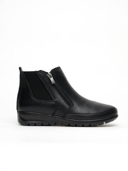 Полусапоги женские анатомические, цвет черный, 8191 FOOTWELL (Размер: 48)