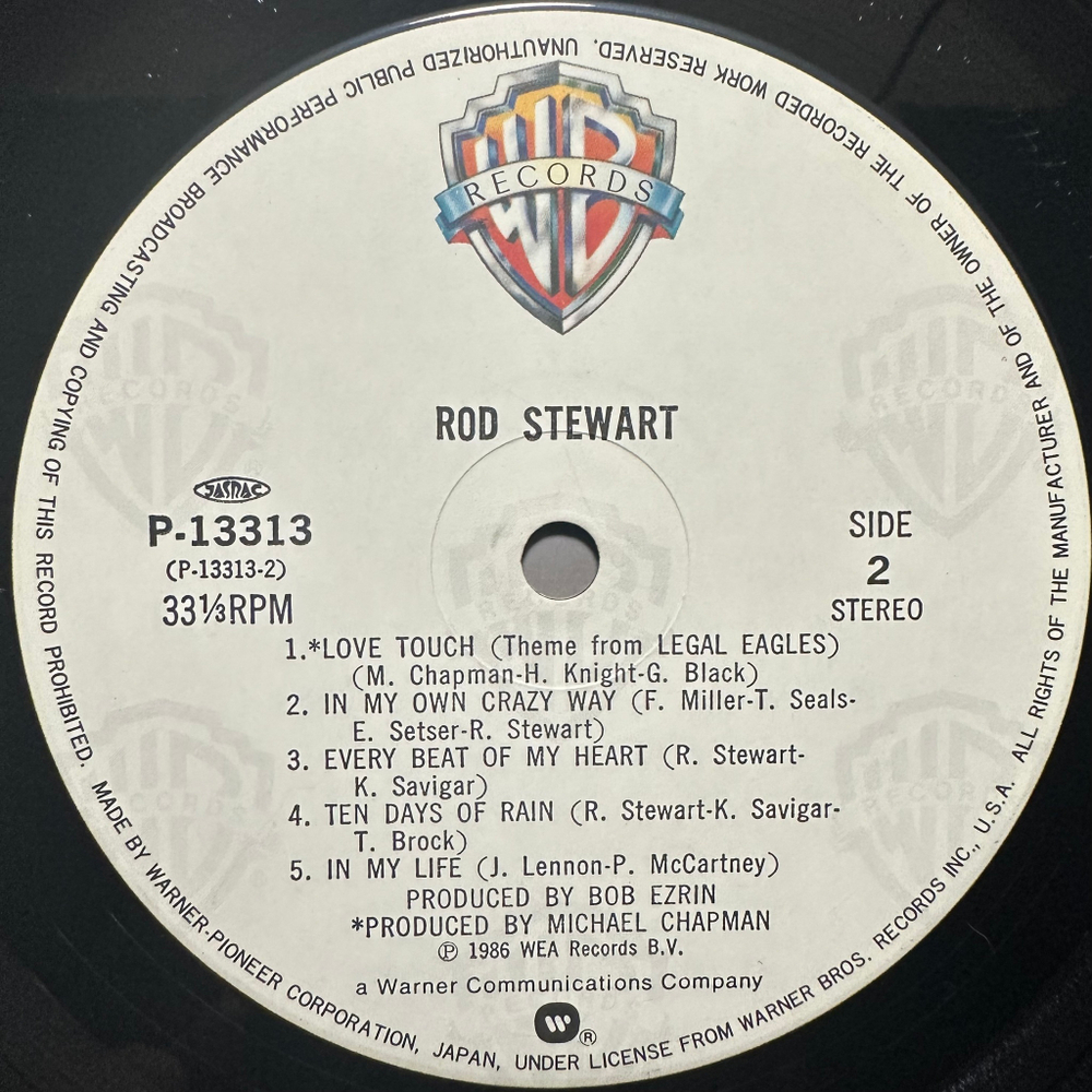 Rod Stewart - Rod Stewart (Япония 1986г.)