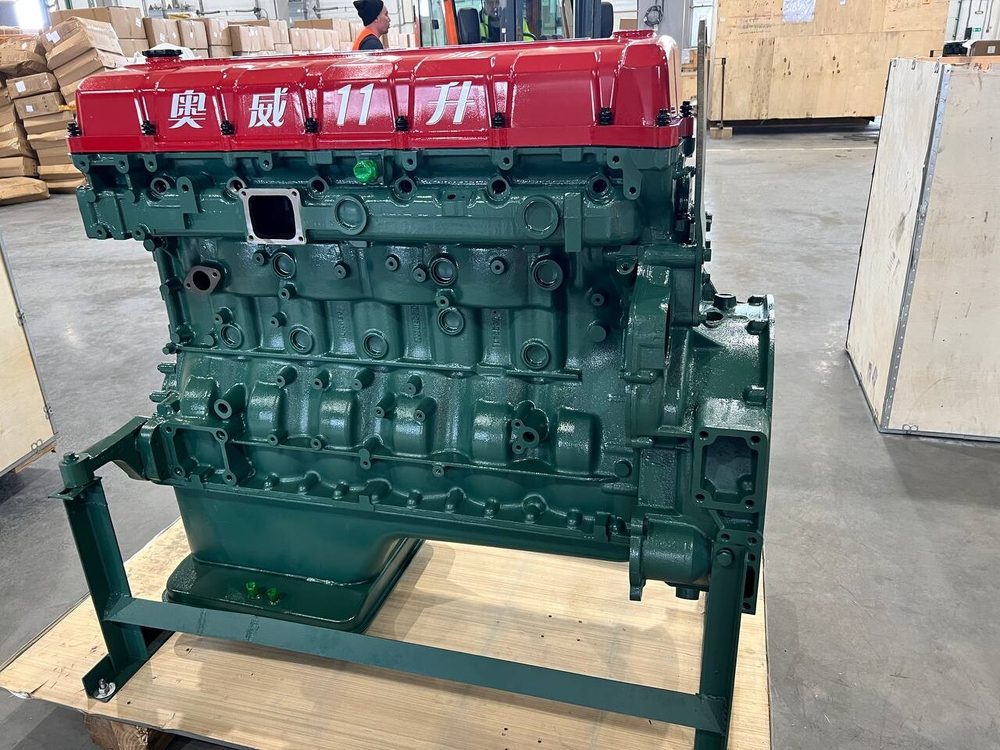 Блок цилиндров СА6DМ (в сборе)+головка 1002014-M10-0000+MM300000-PJGG