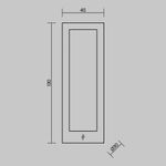 Настенный светильник (бра) Technical C077WL-L3W3K