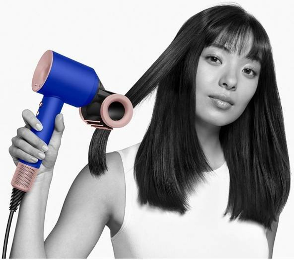 Фен Dyson Supersonic HD15, Ярко-Синий (Blue/Blash)