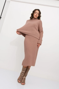 Костюм Д 3449-3461/кофе
