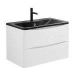 Тумба с раковиной BelBagno ACQUA 100 подвесная Bianco Lucido