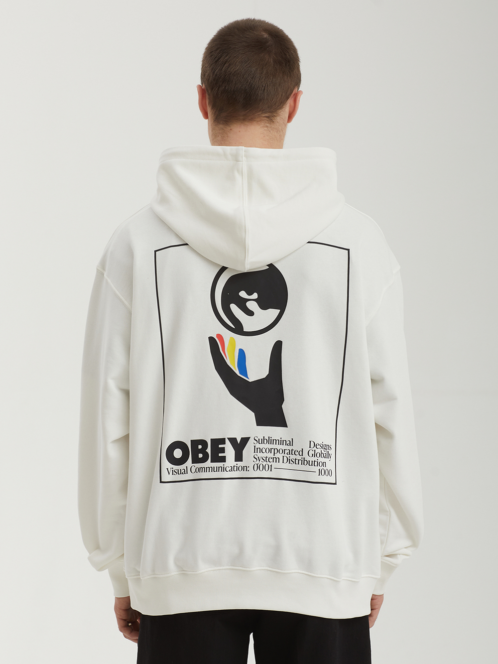 Мужская Толстовка Obey Global Systems