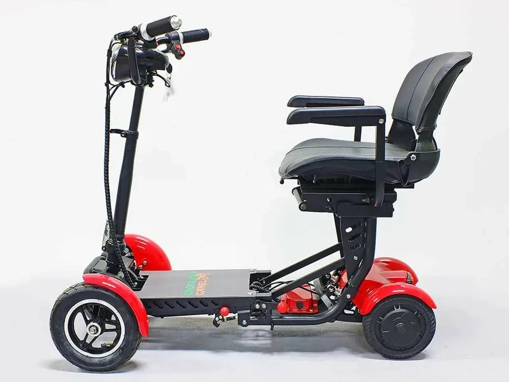 Электротрицикл Green Camel Кольт 501 (36V 10Ah 2x250W) задние мотор-колеса с сиденьем