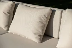 "Мальдивы" трансформирующаяся лаунж-зона из искусственного ротанга, цвет соломенный