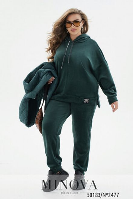 Костюм 2477-зеленый Minova Фото 2