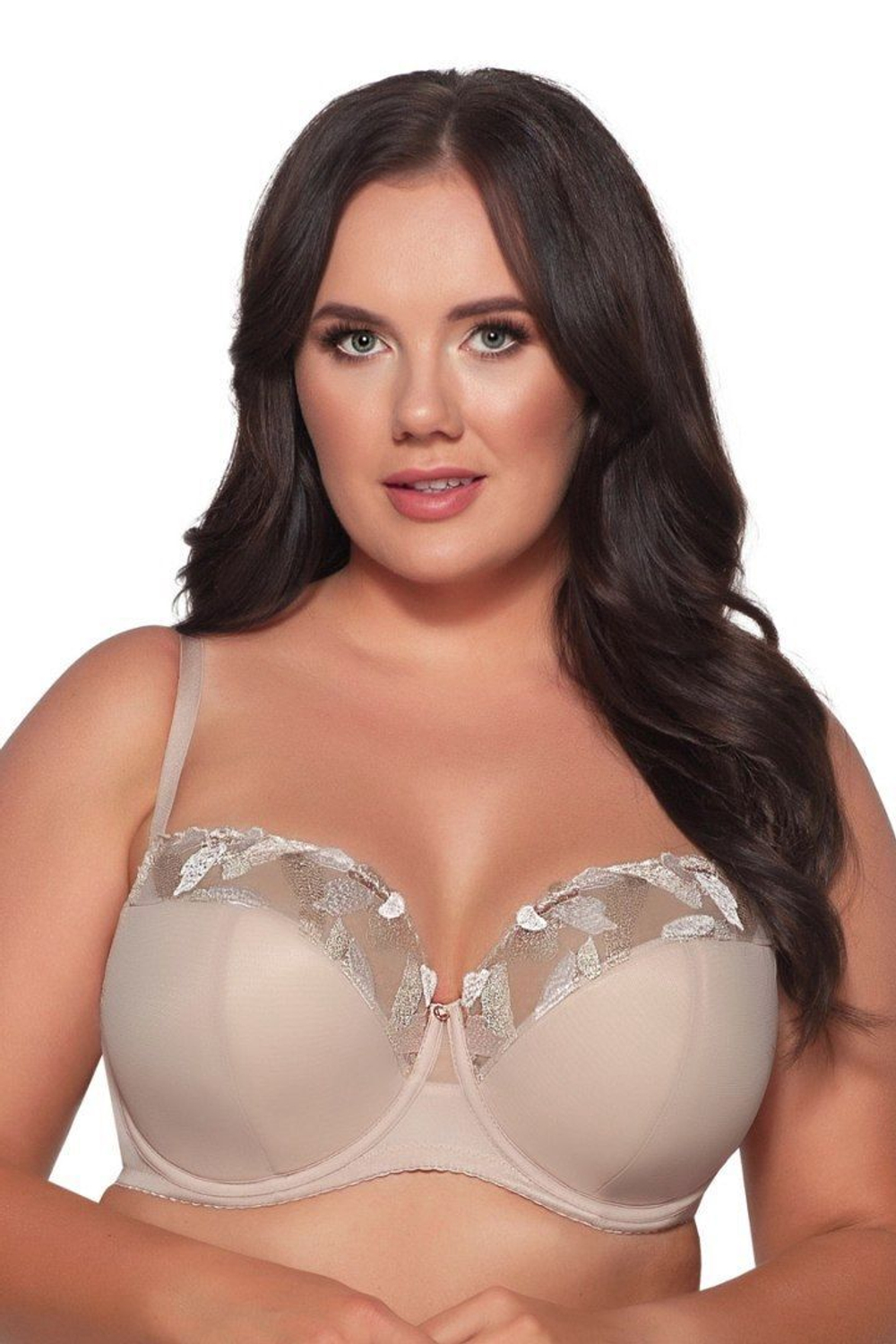 Бюстгальтер Masumi с чашками +size на тонком поролоне (Размер: 75K) (Цвет: телесный)