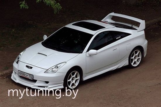 Спойлер TRD 3-х составной без стопа для Toyota Celica T23 2002-2006