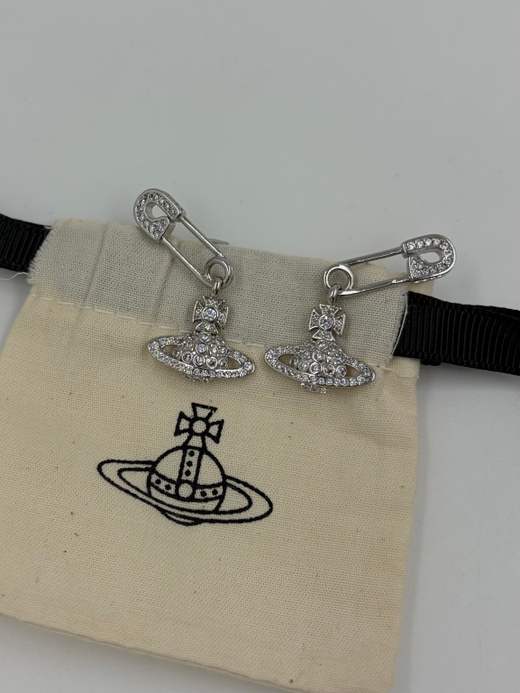 Серьги Булавки с подвесками Orb Vivienne Westwood (только онлайн)