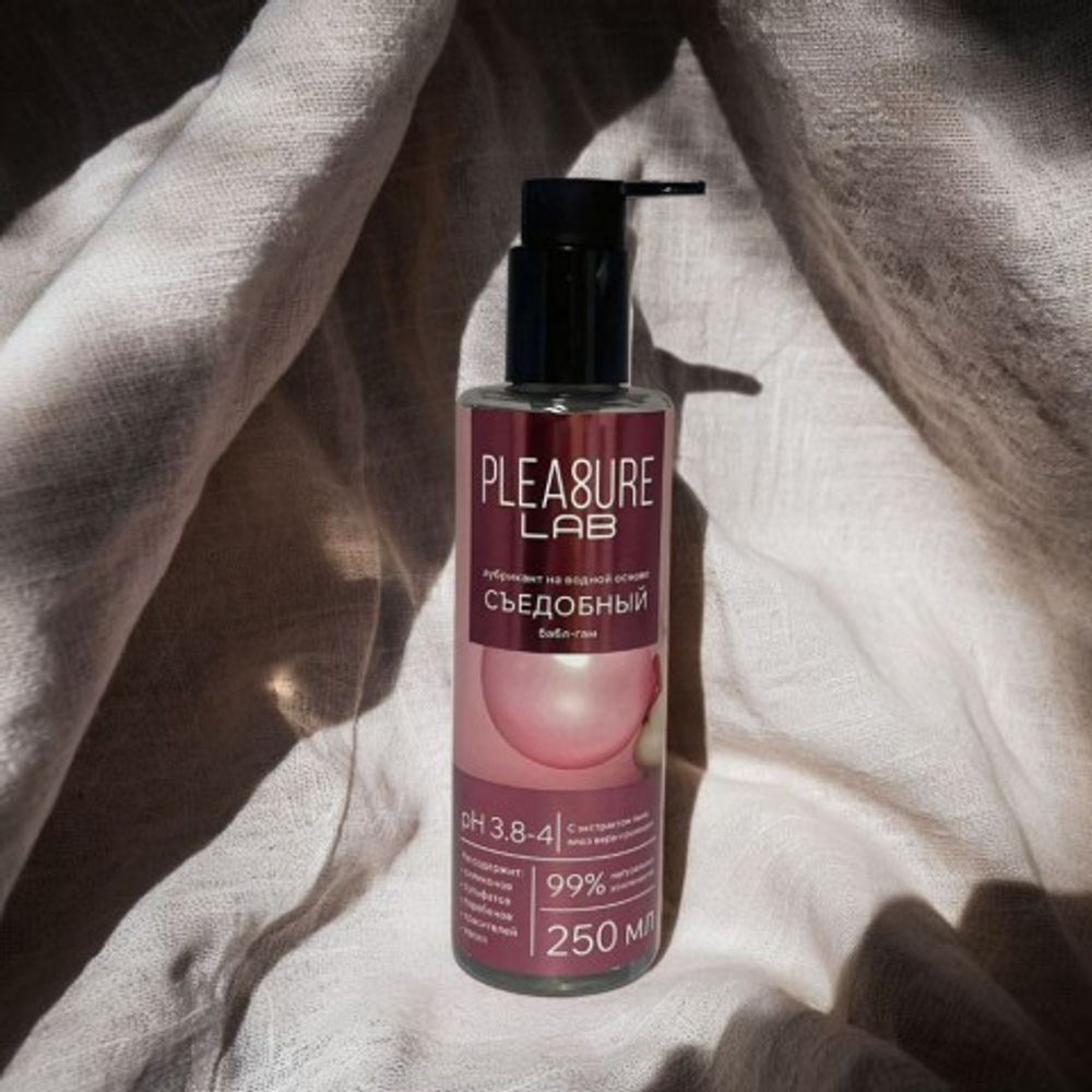 Съедобный лубрикант на водной основе Pleasure Lab Бабл-Гам 250 мл