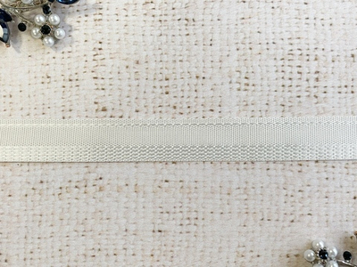 Тесьма брючная, ш. 1,5-1,6 см., пр-во Россия, белый